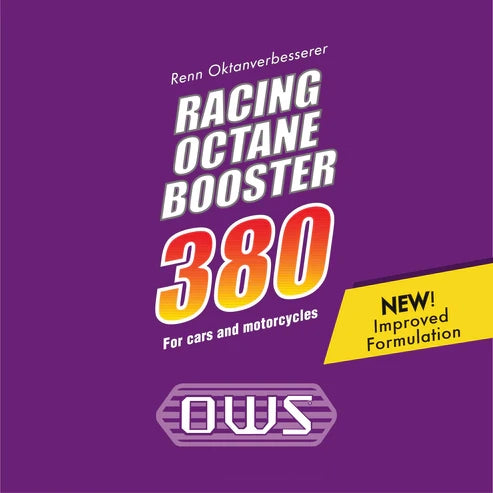 380 racing Octane booster (Increase Octane by 7-20Pts)