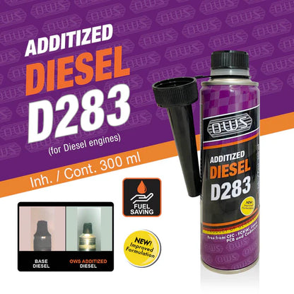 D283 Additized Diesel @OWS Performance Additives (300ml)